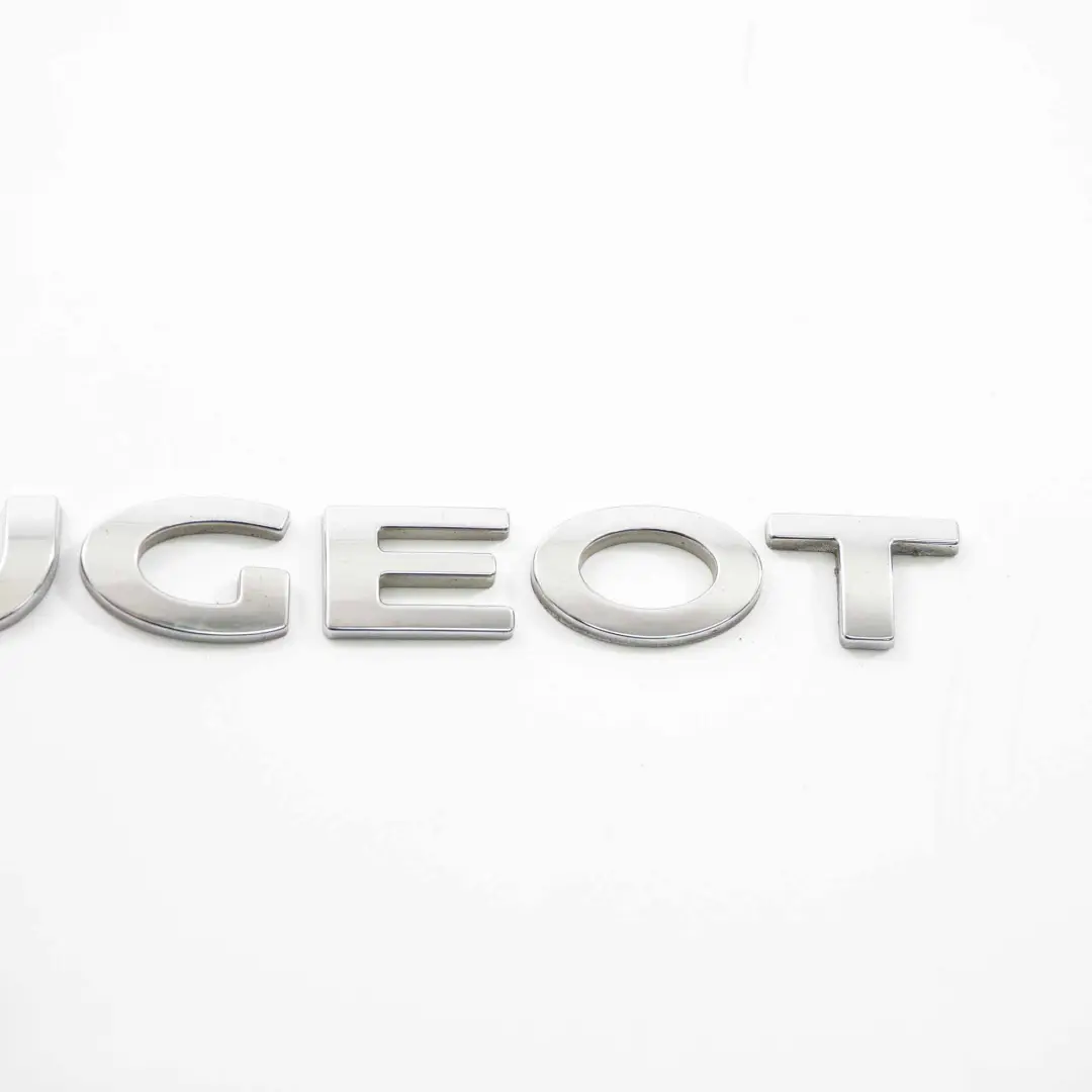  Kofferraum Emblem Peugeot 3008 Heckklappe aufgeklebter Schriftzug - SKU 8666 72 - Teilenummer 8666 72