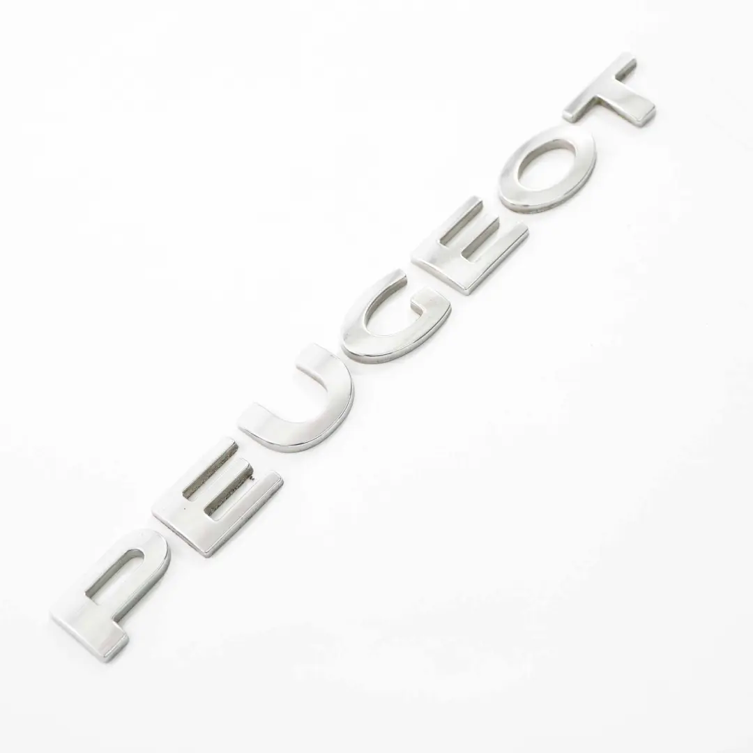 Trunk Emblem Lettering Peugeot 3008 Rear Boot Tailgate Adhered Emblem to with Part number 8666 72 Trunk Emblem Lettering Peugeot 3008 Rear Boot Tailgate Adhered Emblem - SKU 8666 72 - Part number 8666 72