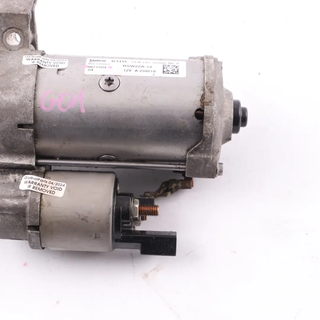  Starter BMW G20 G21 G30 G31 G01 Engine Starter Motor - SKU 8671504 - Part number 8671504