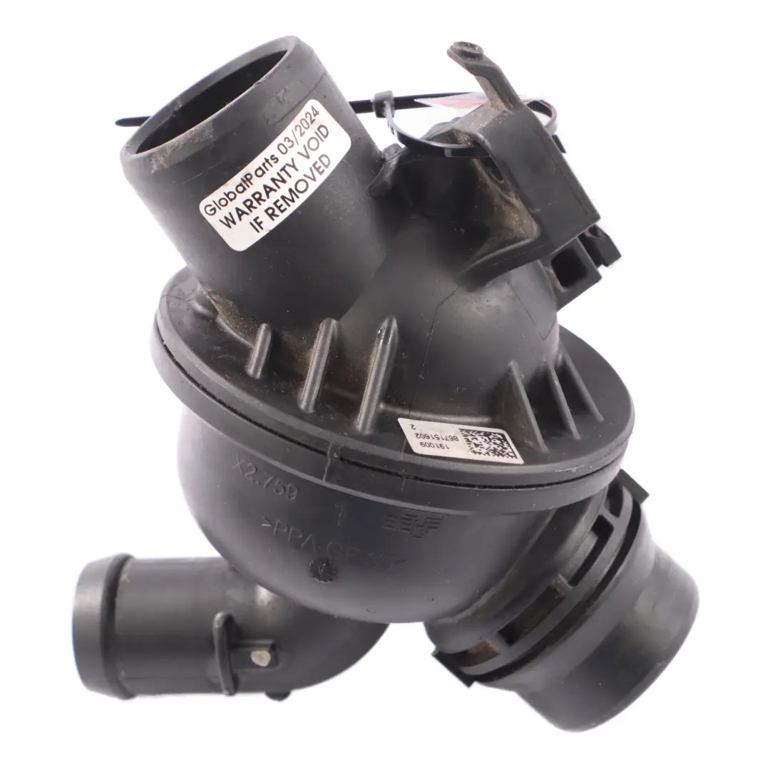 F07GT F06 Benzyna N55 Termostat płynu chłodzącego do BMW F10 F12 o numerze 8671516 BMW F10 F12 F07GT F06 Benzyna N55 Termostat płynu chłodzącego - SKU 8671516 - Numer Części 8671516