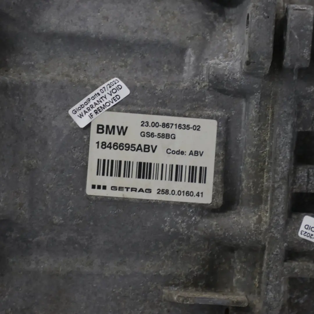 B38 Boîte de Vitesse Manuelle ABV GS6-58BG WARRANTY pour Mini One F55 F56 F57 à propos du numéro de pièce 8482133 Mini One F55 F56 F57 B38 Boîte de Vitesse Manuelle ABV GS6-58BG WARRANTY - SKU 8671635 - Numéro de pièce 8482133