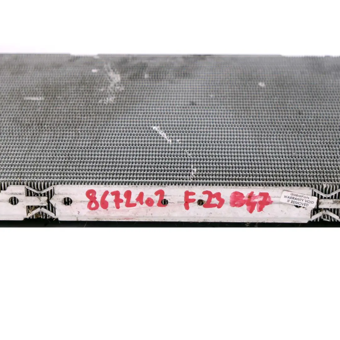BMW F20 F30 N47N B47 Klimaanlage Wasserkühler Kühler Diesel - SKU 8672102 - Teilenummer 8672102