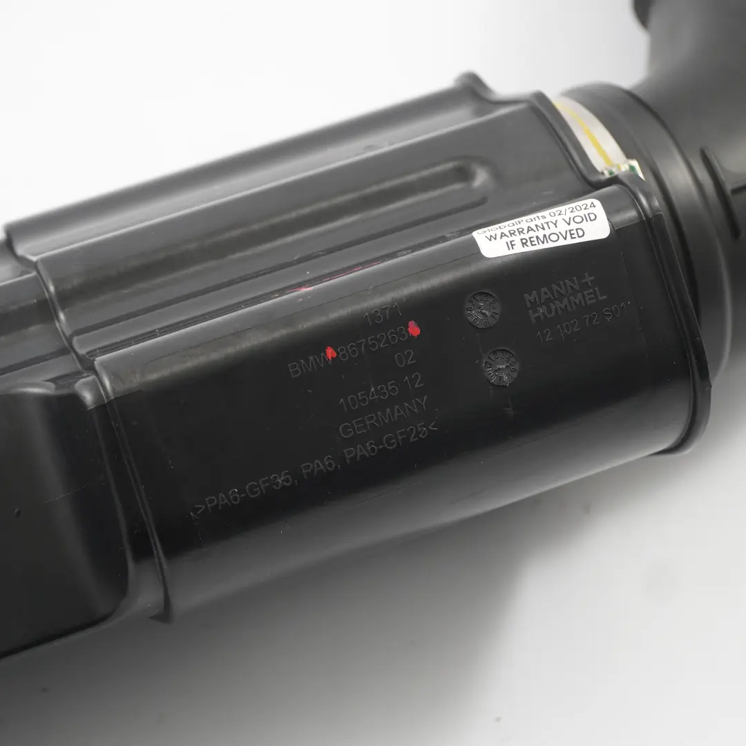 B48E Tubo admisión aire Manguera Resonador para BMW F40 Mini F54 LCI F60 con número de pieza 8675263 BMW F40 Mini F54 LCI F60 B48E Tubo admisión aire Manguera Resonador - SKU 8675263 - Número de pieza 8675263