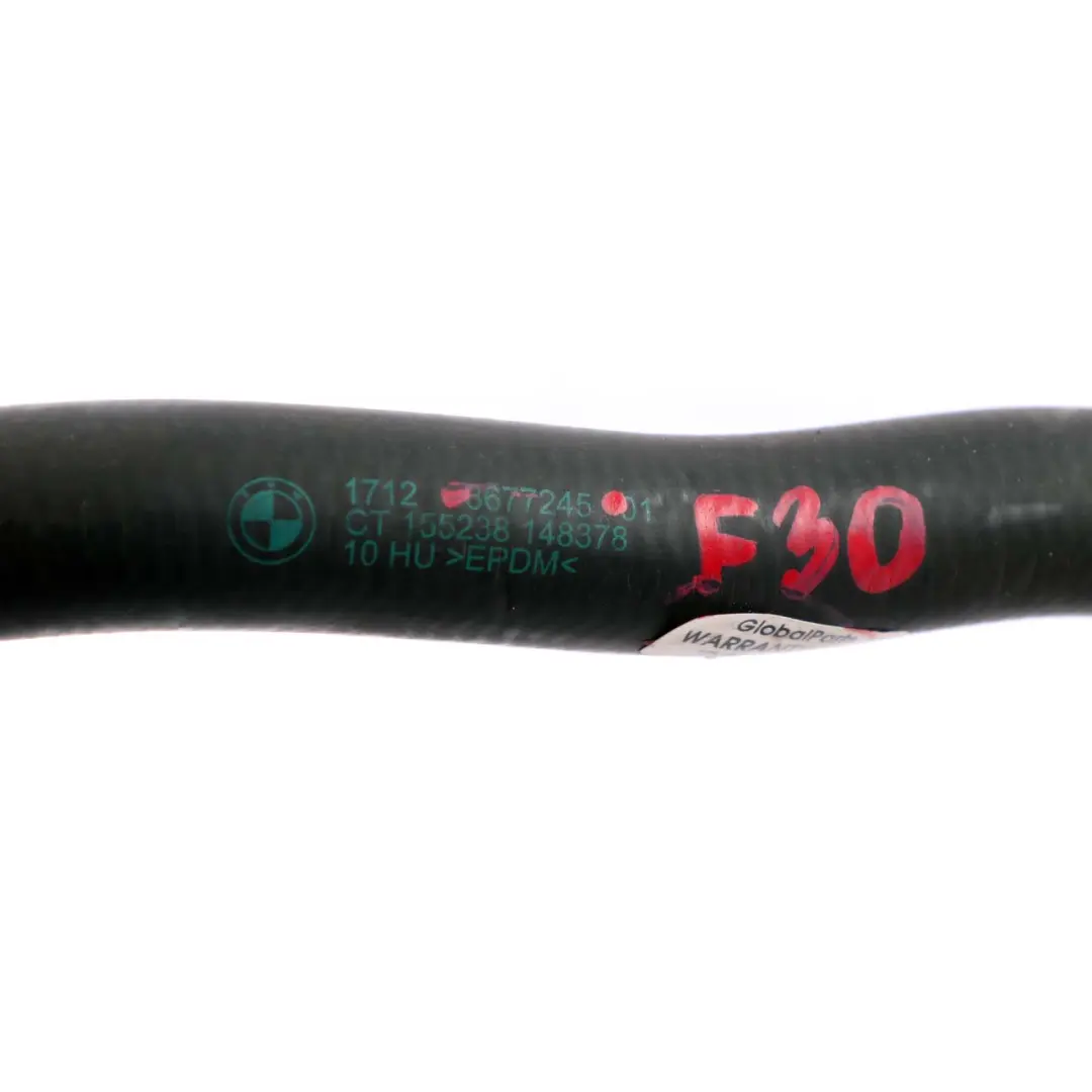 Water Radiator Cooler Pipe Hose to BMW F20 LCI F30 F32 Petrol B48 with Part number 8677245 BMW F20 LCI F30 F32 Petrol B48 Water Radiator Cooler Pipe Hose - SKU 8677245 - Part number 8677245