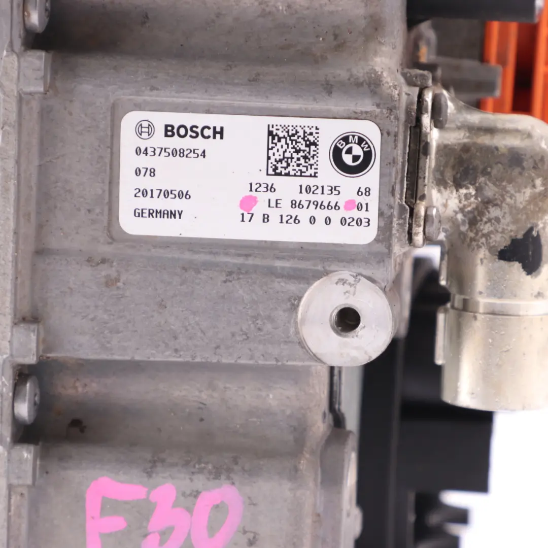 B48X Hybrid High Voltage Inverter Converter to BMW F30 LCI 330e with Part number 8679666 BMW F30 LCI 330e B48X Hybrid High Voltage Inverter Converter - SKU 8679666 - Part number 8679666