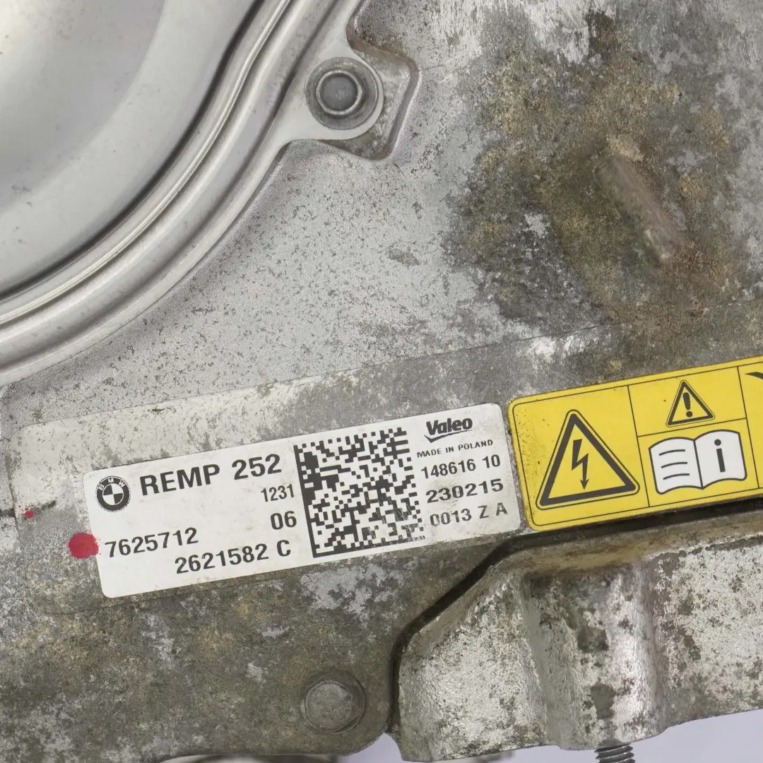 BMW i3 I01 Hybrid 60Ah 94Ah 120Ah Rex Motore Startergenerator Starter 7625712 - SKU 8682498 - Numero di parte 8682498