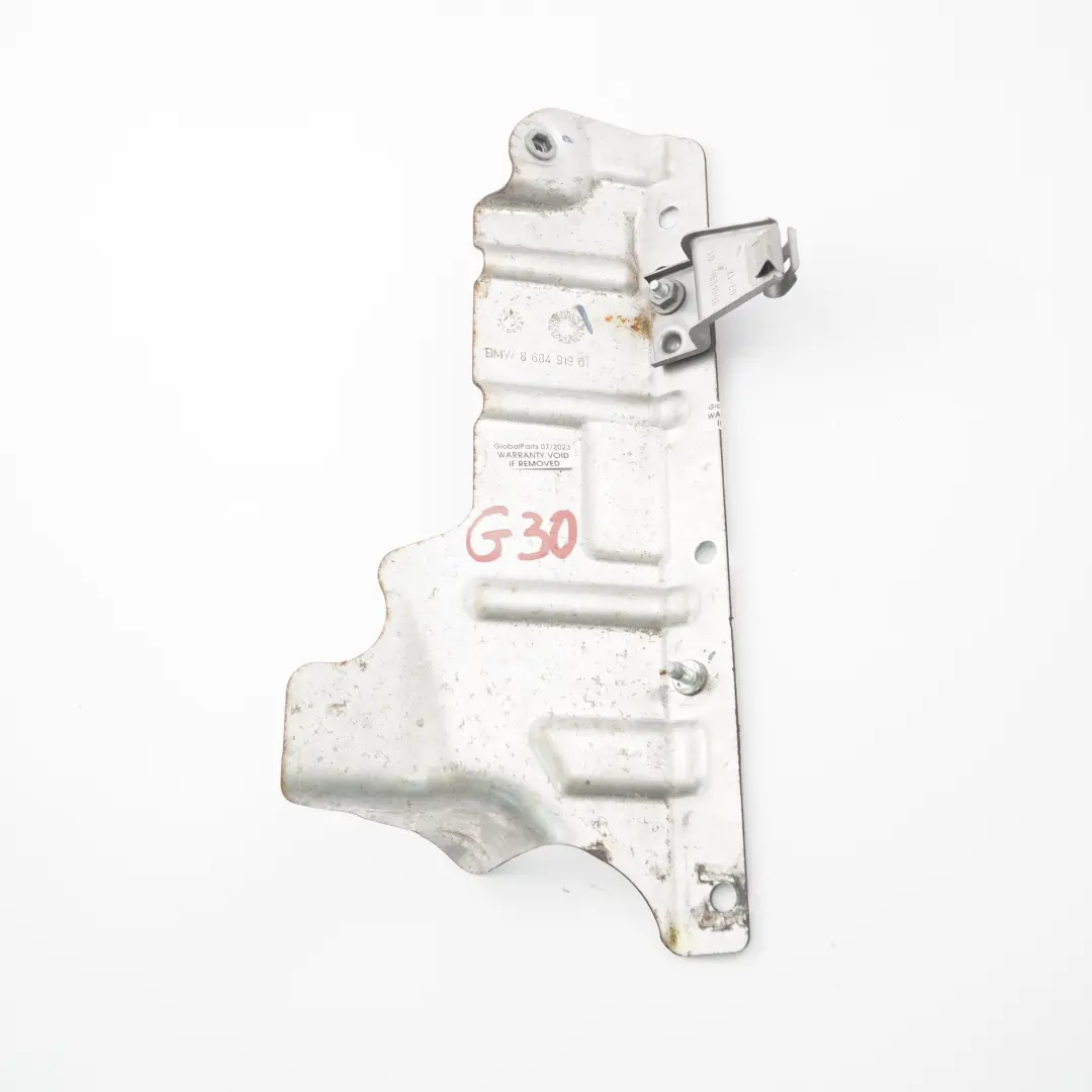 Heat Shield BMW G30 G31 X3 G01 Petrol Engine Exhaust Manifold Plate to with Part number 8684919 Heat Shield BMW G30 G31 X3 G01 Petrol Engine Exhaust Manifold Plate - SKU 8684919 - Part number 8684919