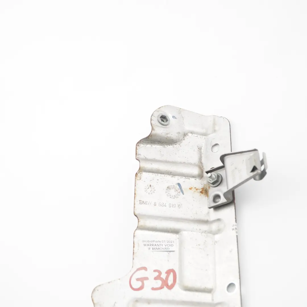 térmico BMW G30 G31 X3 G01 Motor gasolina Placa colector escape para Escudo con número de pieza 8684919 Escudo térmico BMW G30 G31 X3 G01 Motor gasolina Placa colector escape - SKU 8684919 - Número de pieza 8684919