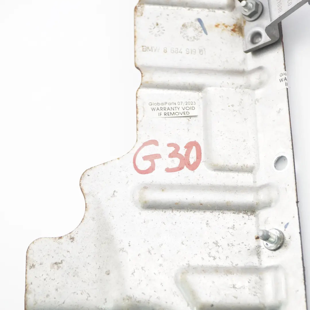 Heat Shield BMW G30 G31 X3 G01 Petrol Engine Exhaust Manifold Plate to with Part number 8684919 Heat Shield BMW G30 G31 X3 G01 Petrol Engine Exhaust Manifold Plate - SKU 8684919 - Part number 8684919