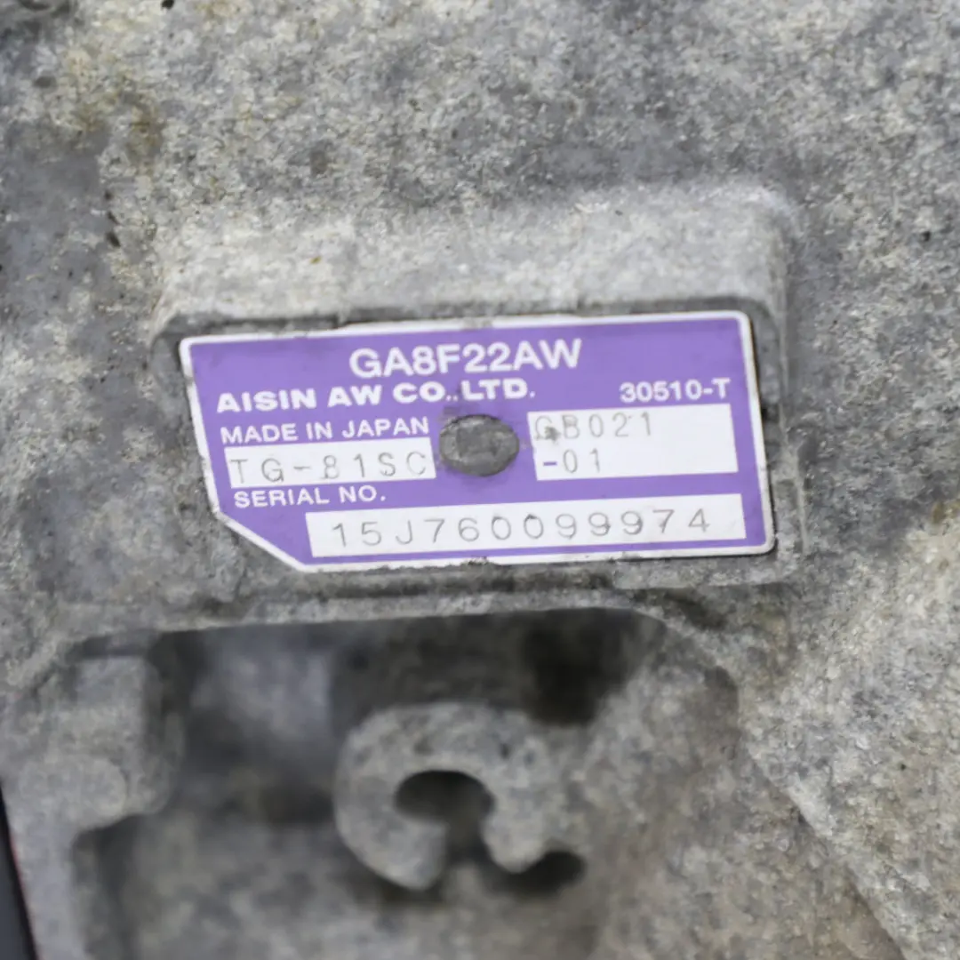 Cambio Automatico BMW F45 F46 220dX B47 GA8F22AW GARANZIA per con numero di parte 8685420 Cambio Automatico BMW F45 F46 220dX B47 GA8F22AW GARANZIA - SKU 8685420-1 - Numero di parte 8685420