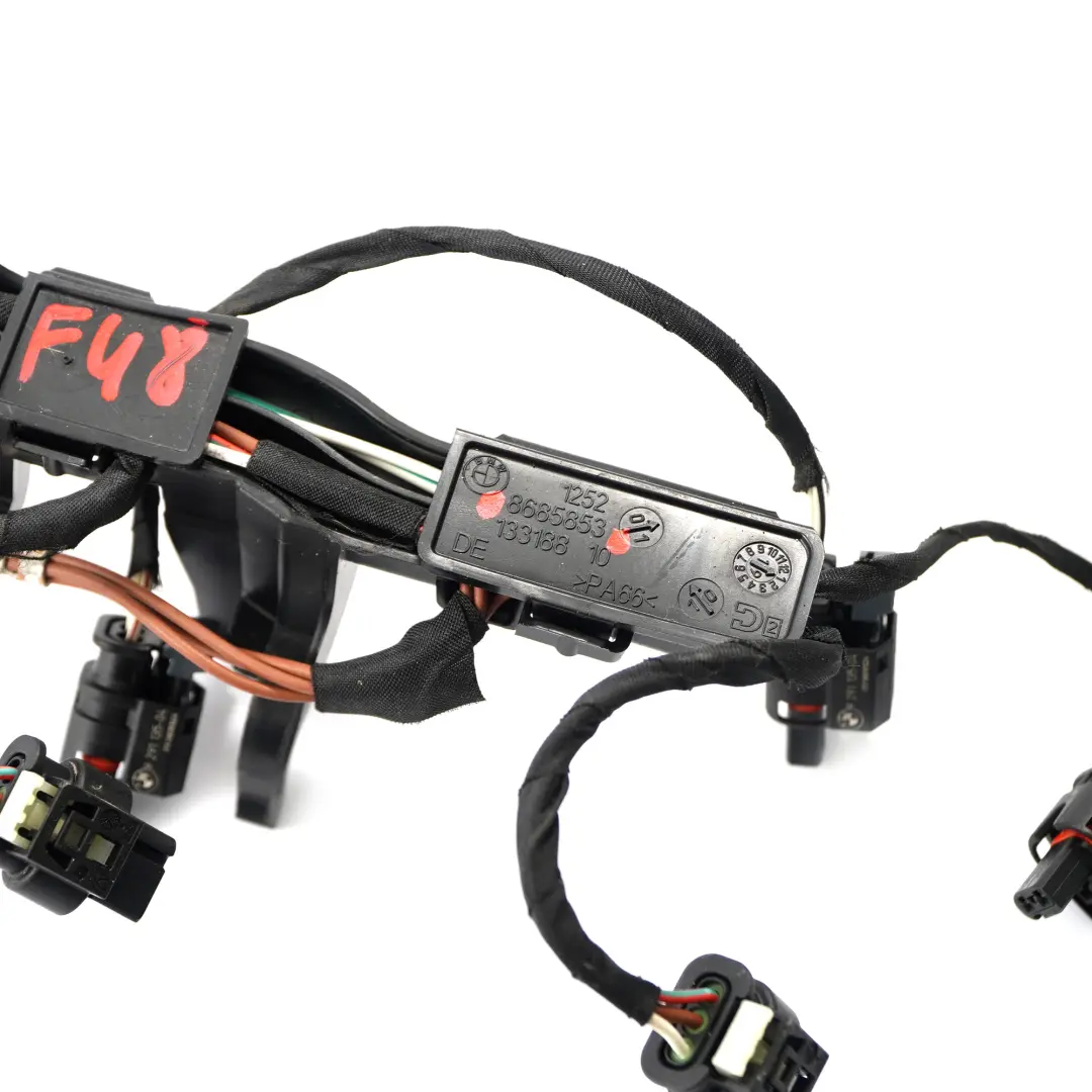 Injector Wiring Loom Harness to BMW F40 X1 F48 Mini F55 F56 F60 Engine with Part number 8685853 BMW F40 X1 F48 Mini F55 F56 F60 Engine Injector Wiring Loom Harness - SKU 8685853 - Part number 8685853
