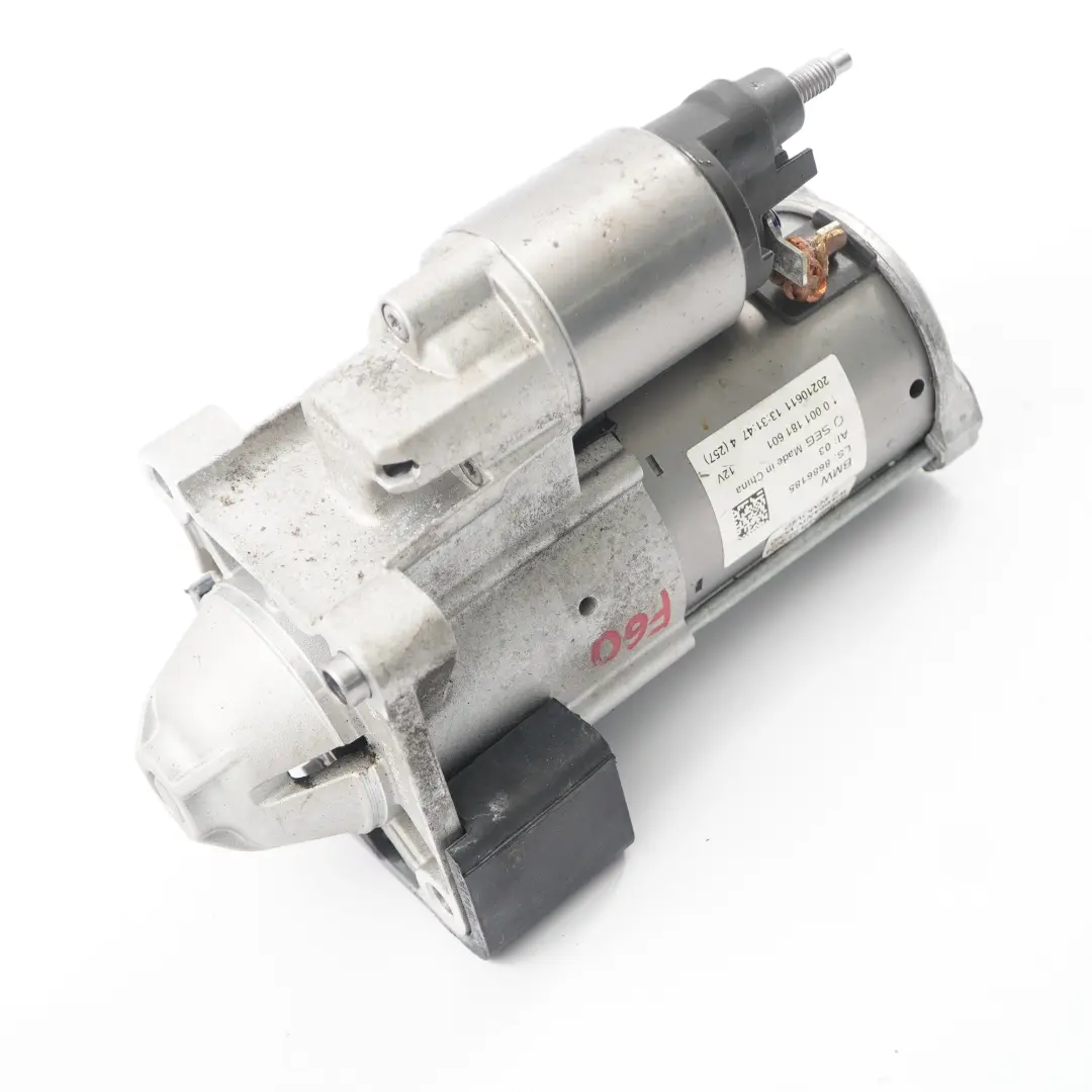 BMW F40 X1 F48 Mini Countryman F60 Motor Anlasser 12V - SKU 8686185 - Teilenummer 8686185