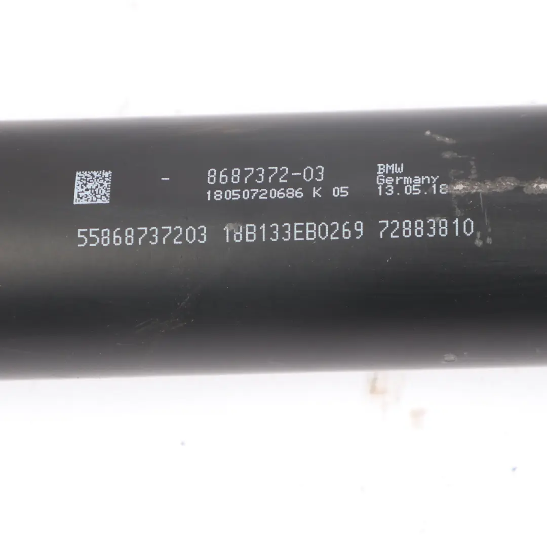 Propshaft Drive Prop Shaft 525d 530d B47 B57 L=1606MM to BMW G30 G31 with Part number 8687372 BMW G30 G31 Propshaft Drive Prop Shaft 525d 530d B47 B57 L=1606MM - SKU 8687372 - Part number 8687372