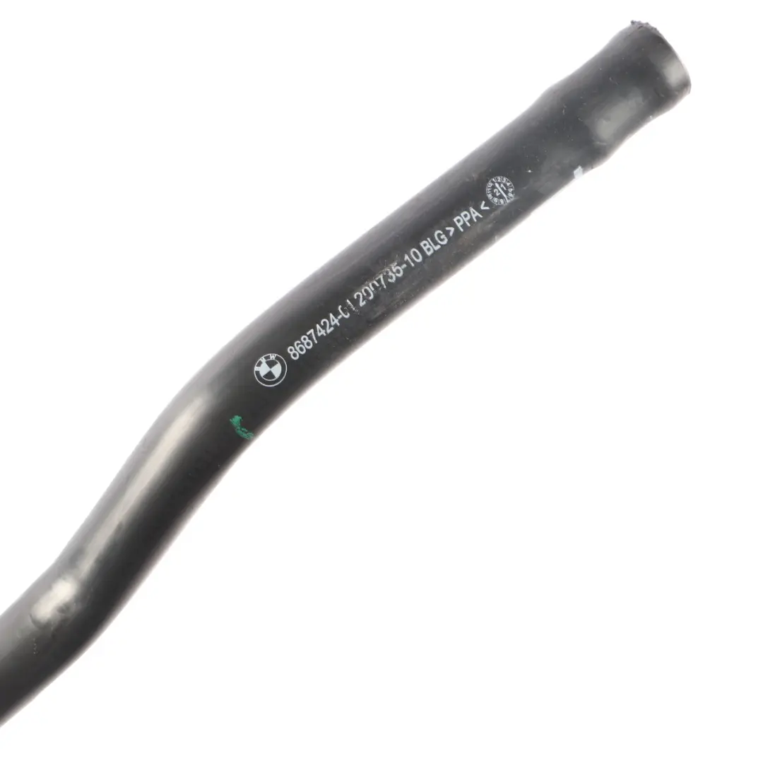 Cooling System Return Hose Pipe Electric Motor Radiator to BMW F45 Mini F60 with Part number 8687424 BMW F45 Mini F60 Cooling System Return Hose Pipe Electric Motor Radiator - SKU 8687424 - Part number 8687424