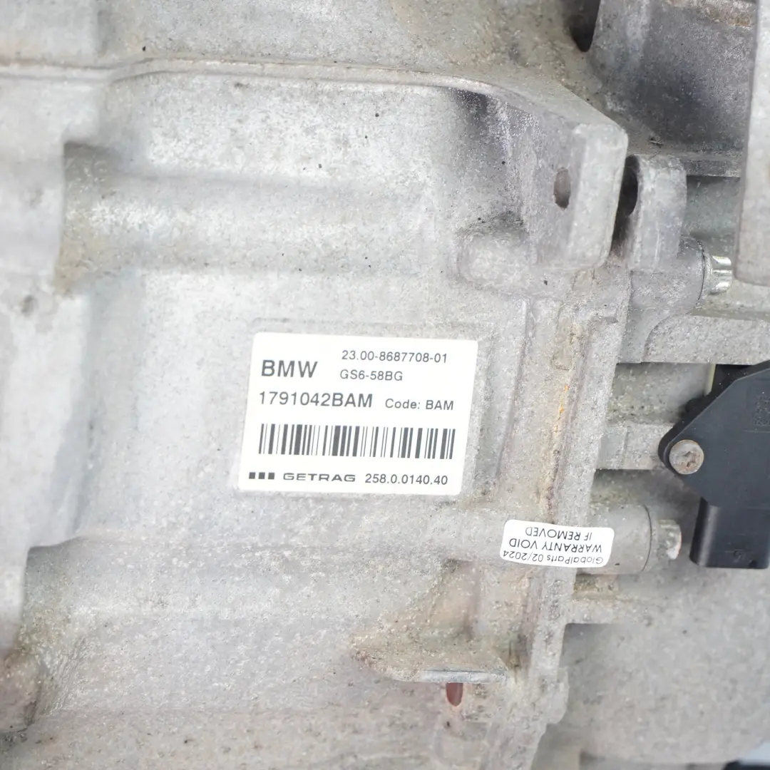 Mini Cooper One F55 F56 F57 B38B B38C Schalt Getriebe GS658BG GARANTIE - SKU 8687708 - Teilenummer 8687708