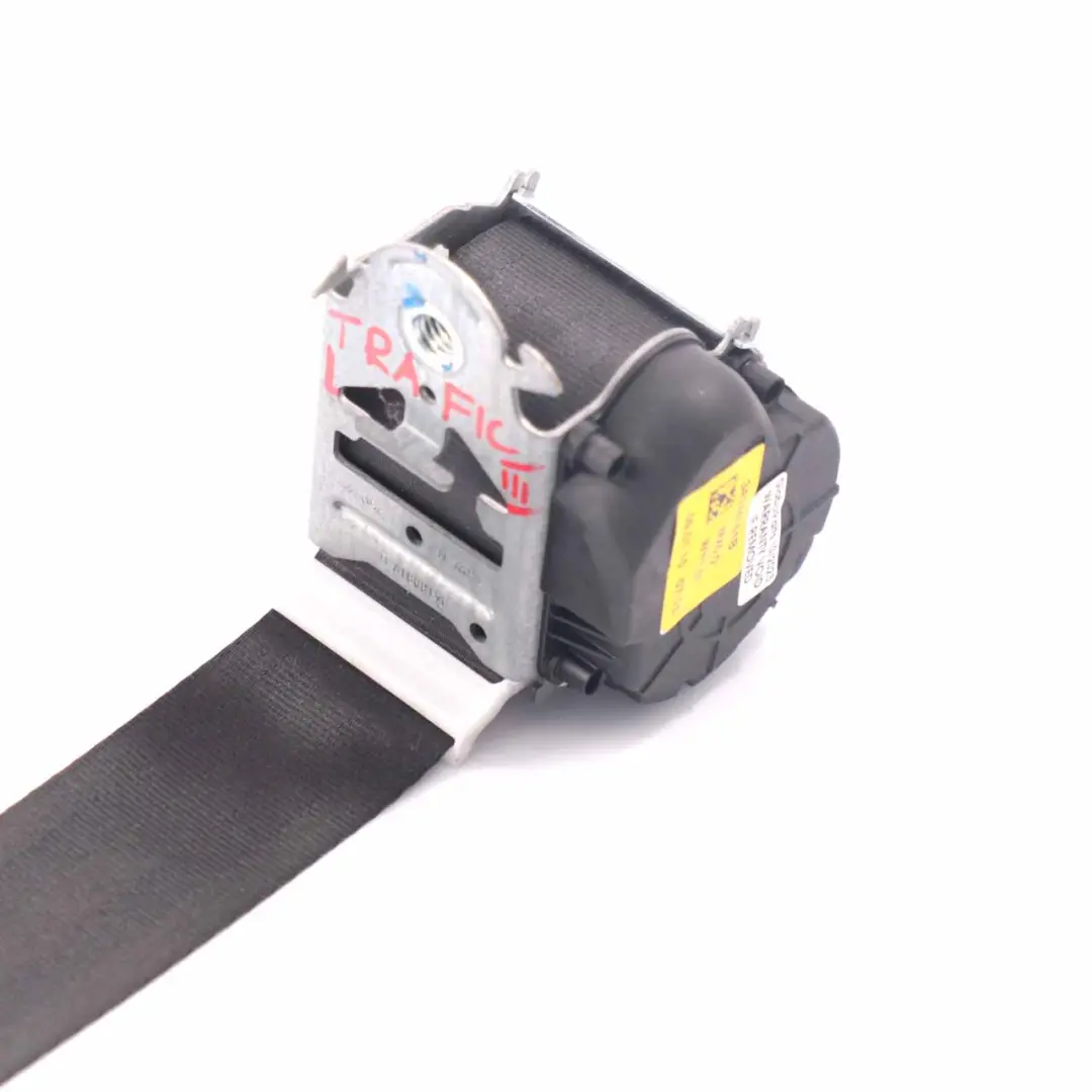 Renault Trafic III Cinturón de seguridad delantero izquierdo negro - SKU 868843513R - Número de pieza 868843513R