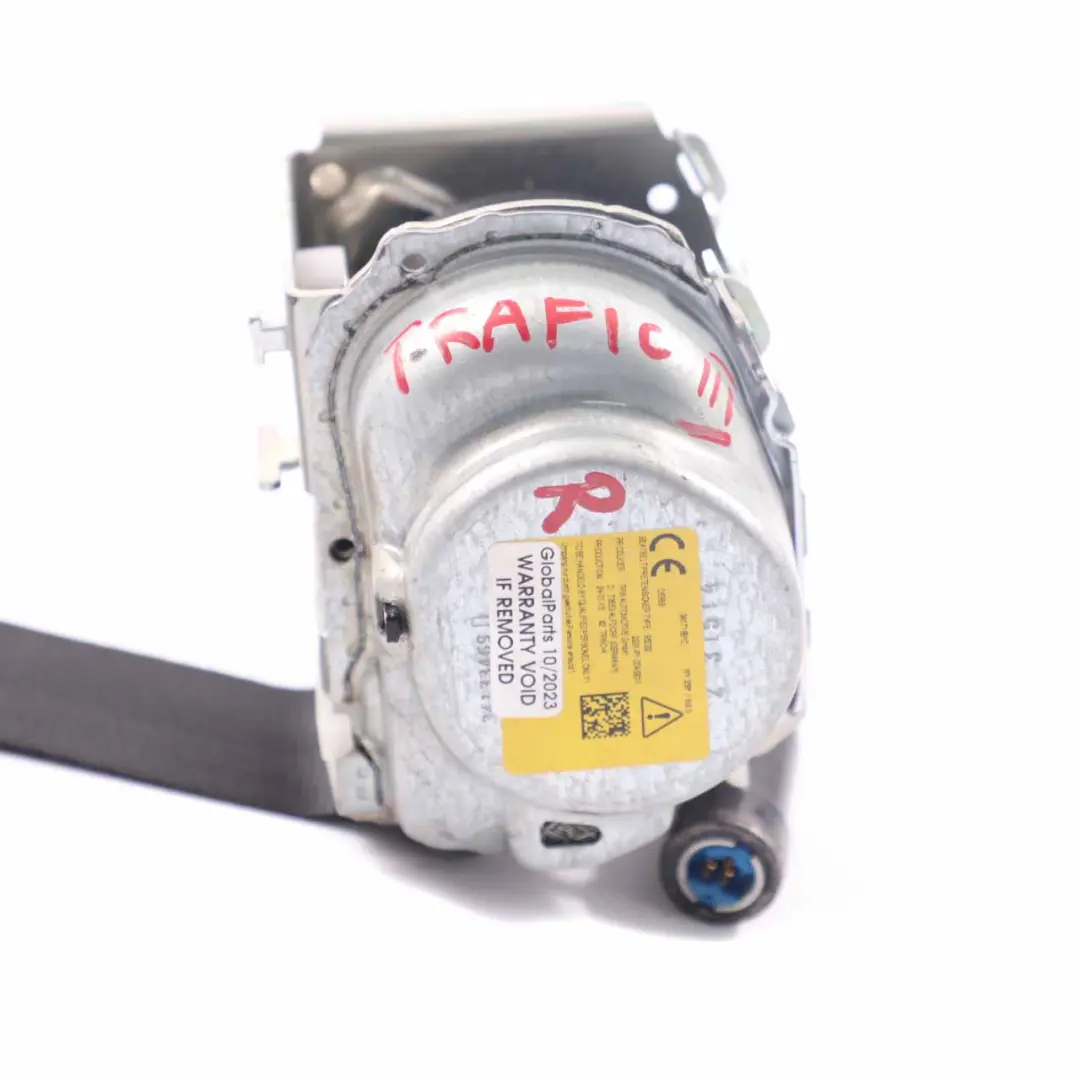 Ceinture de sécurité avant droite Noir pour Renault Trafic III à propos du numéro de pièce 868849813R Renault Trafic III Ceinture de sécurité avant droite Noir - SKU 868849813R - Numéro de pièce 868849813R