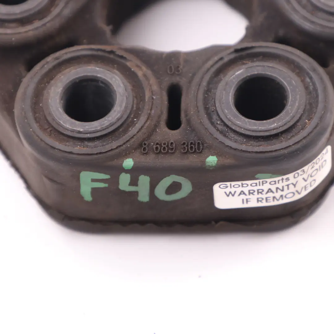 B48E Joint Disc Propshaft Rubber Wheel Coupling to BMW F40 F44 with Part number 8689360 BMW F40 F44 B48E Joint Disc Propshaft Rubber Wheel Coupling - SKU 8689360 - Part number 8689360