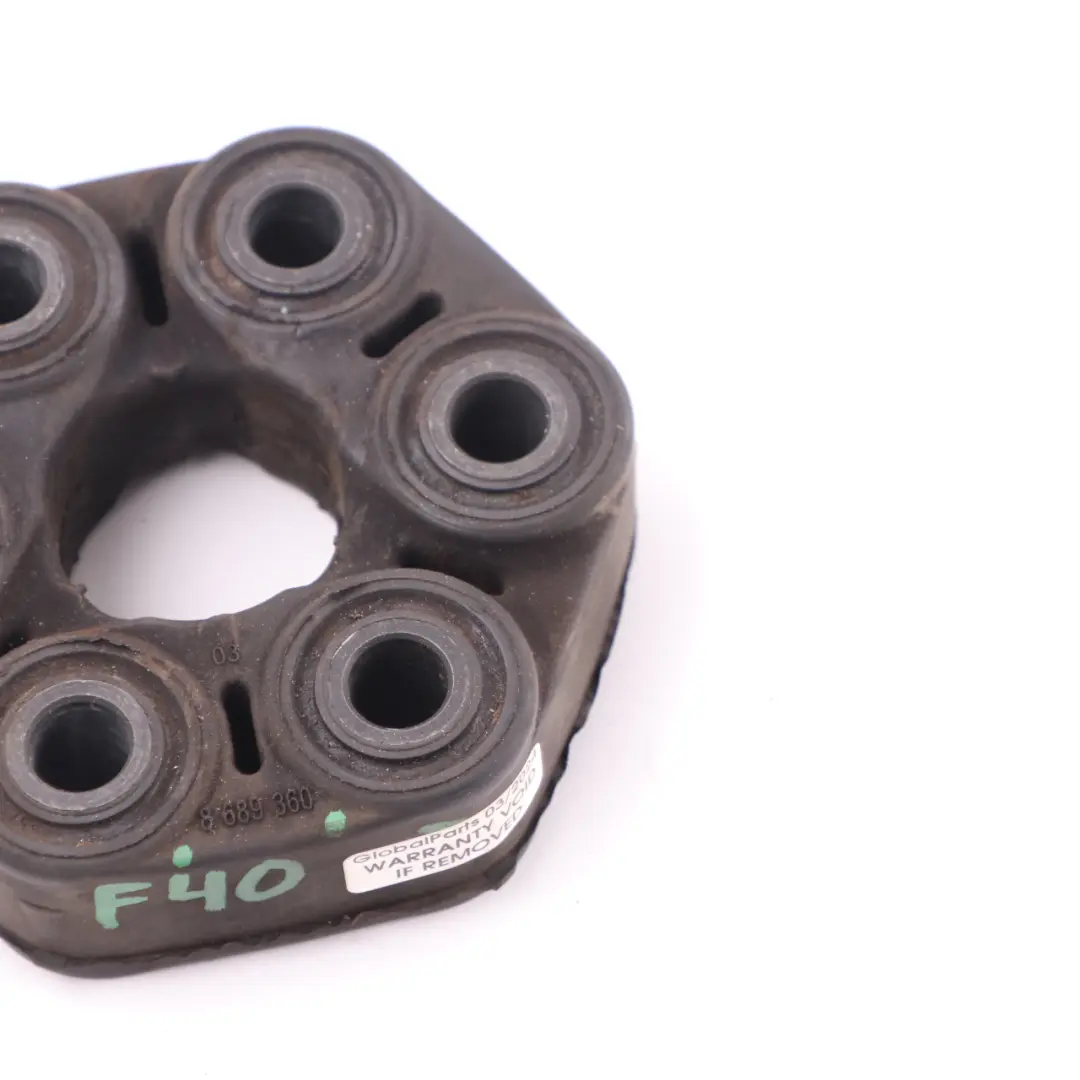 B48E Joint Disc Propshaft Rubber Wheel Coupling to BMW F40 F44 with Part number 8689360 BMW F40 F44 B48E Joint Disc Propshaft Rubber Wheel Coupling - SKU 8689360 - Part number 8689360