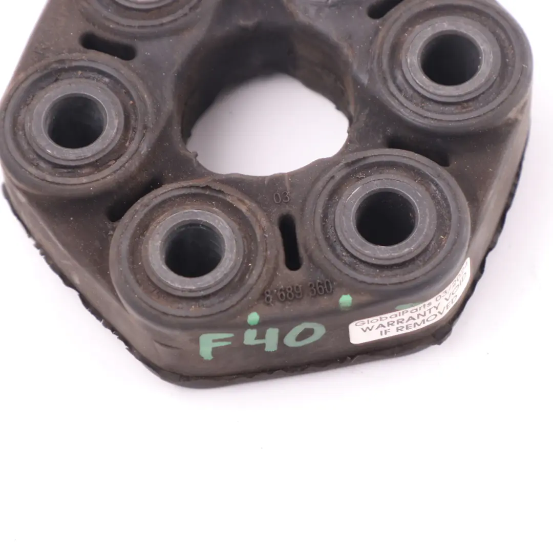 B48E Joint Disc Propshaft Rubber Wheel Coupling to BMW F40 F44 with Part number 8689360 BMW F40 F44 B48E Joint Disc Propshaft Rubber Wheel Coupling - SKU 8689360 - Part number 8689360