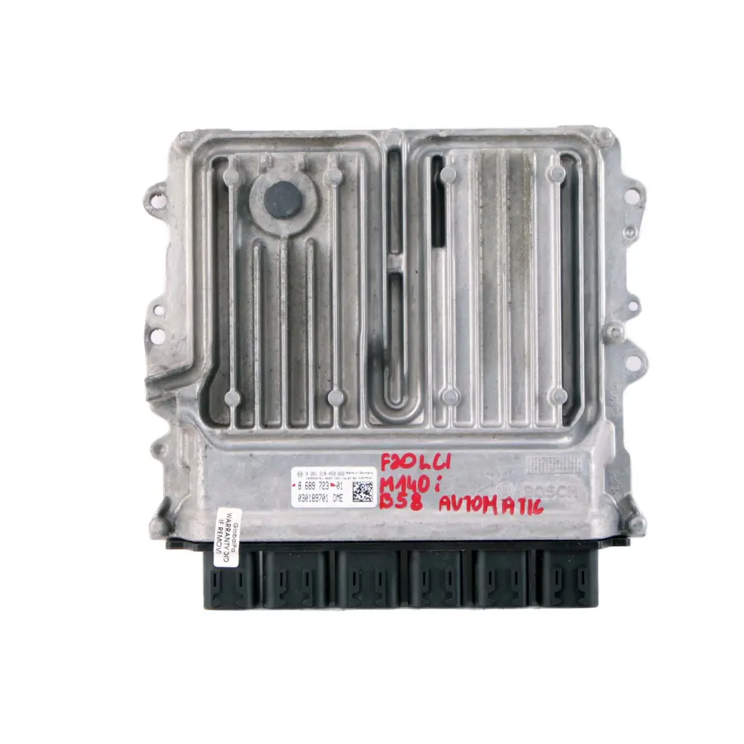 M140I B58 Benzina Modulo Centralina DDE Automatico per BMW F20 F21 LCI con numero di parte 8689723 BMW F20 F21 LCI M140I B58 Benzina Modulo Centralina DDE Automatico - SKU 8689723 - Numero di parte 8689723
