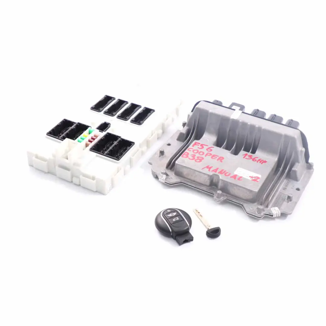 B38 136HP Gasolina Motor Kit ECU DME BDC Clave Manual para Mini Cooper F56 con número de pieza 8691827 Mini Cooper F56 B38 136HP Gasolina Motor Kit ECU DME BDC Clave Manual - SKU 8691827-2 - Número de pieza 8691827