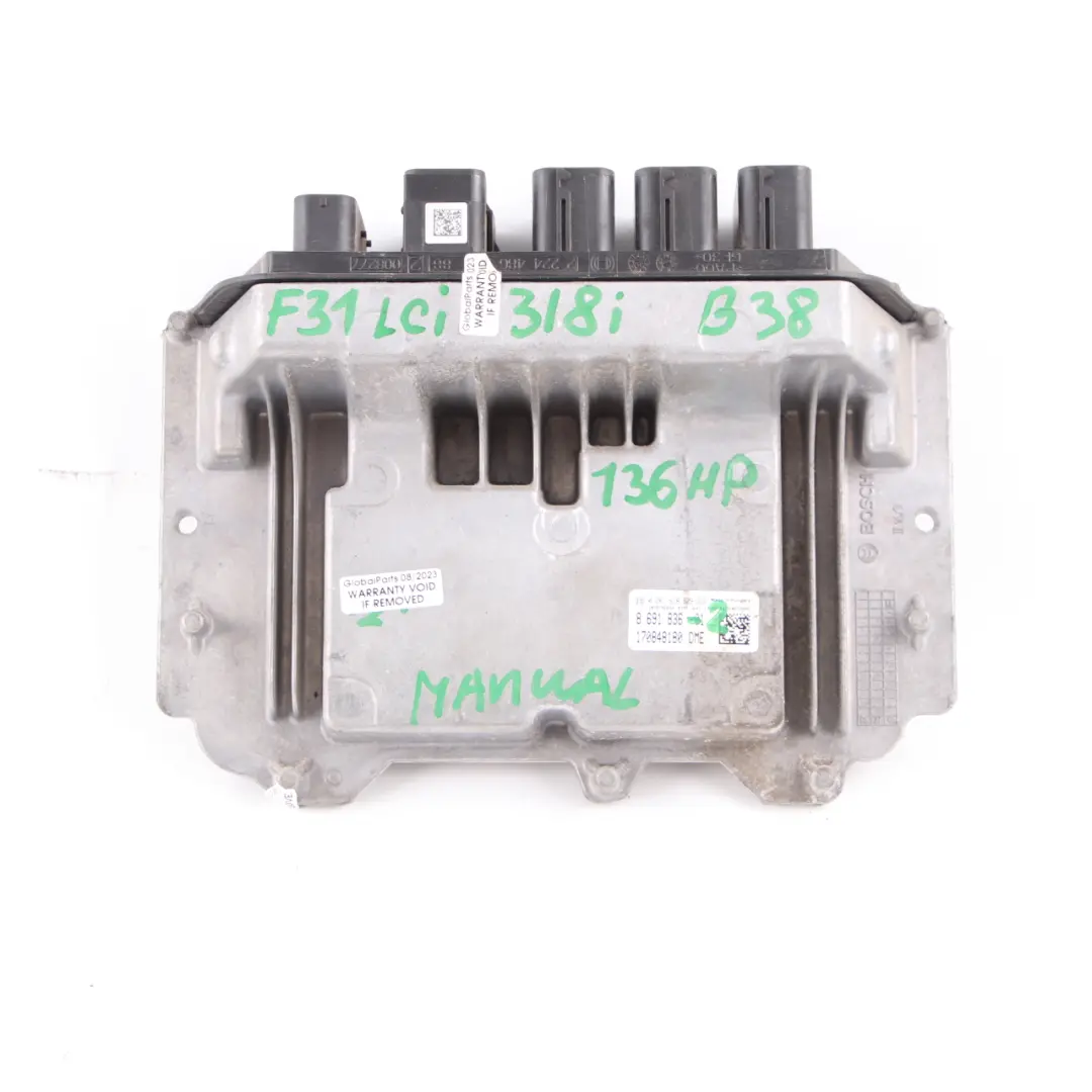 BMW F20 F30 LCI 118i 318i B38 136HP ECU Kit DME Key FEM Lock Manual - SKU 8691836-2 - Part number 8691836