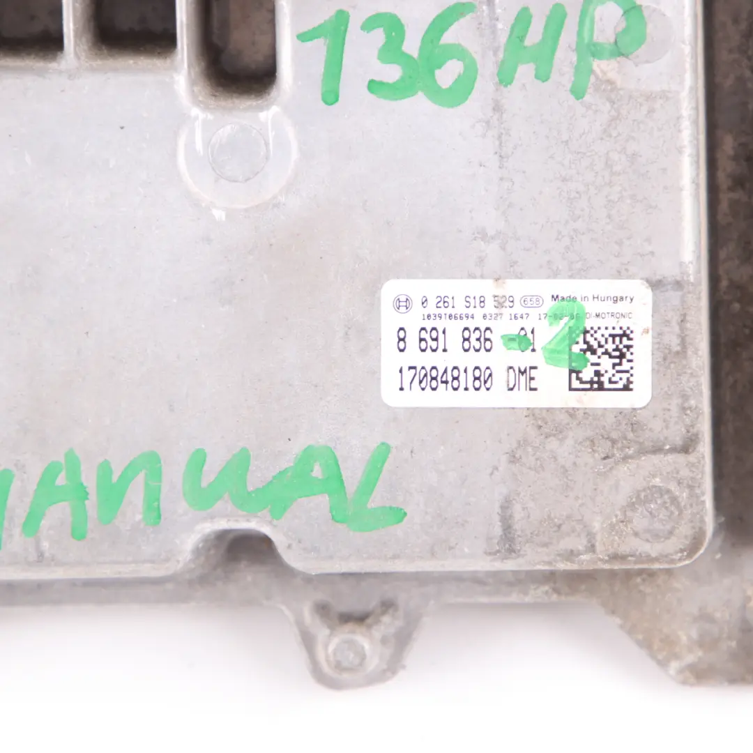 BMW F20 F30 LCI 118i 318i B38 136HP ECU Kit DME Key FEM Lock Manual - SKU 8691836-2 - Part number 8691836