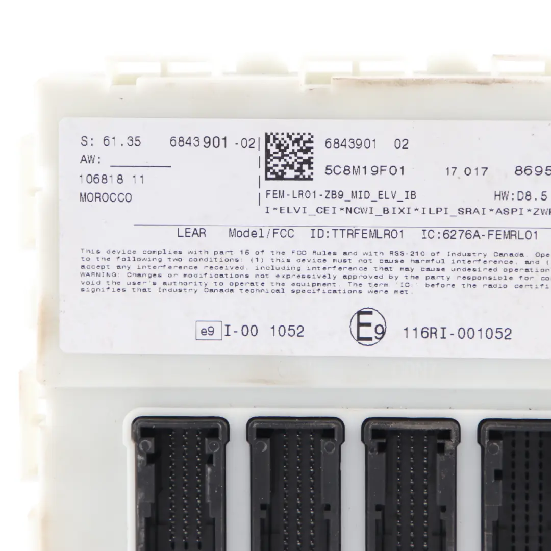 BMW F20 F30 LCI 118i 318i B38 136HP ECU Kit DME Key FEM Lock Manual - SKU 8691836-2 - Part number 8691836