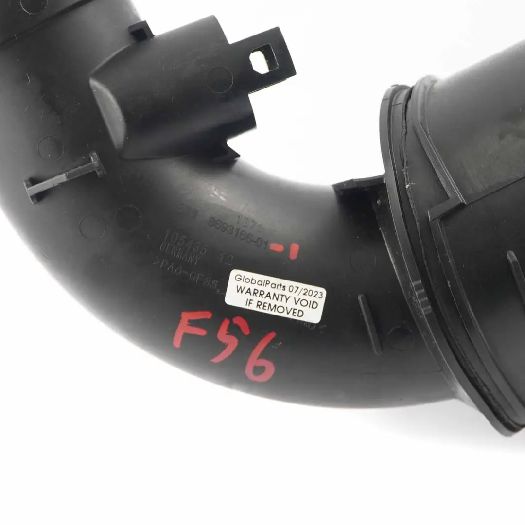 Mini One F55 F56 Tuyau d'admission d'air filtré pour l'essence - SKU 8693166-1 - Numéro de pièce 8693166