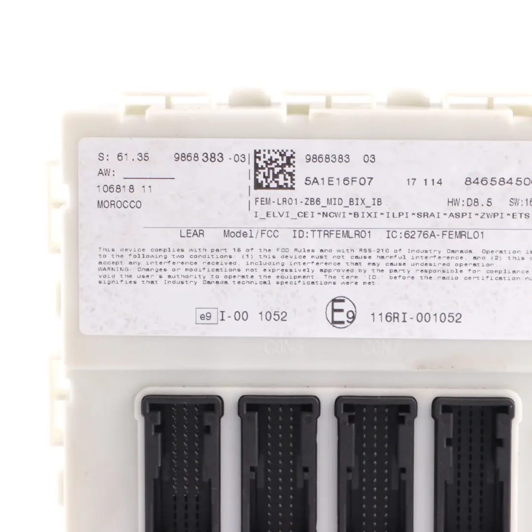 B48X Motorsteuergerät ECU DME FEM Schlüssel Automatik für BMW F30 LCI 330e mit Teilenummer 8693213 BMW F30 LCI 330e B48X Motorsteuergerät ECU DME FEM Schlüssel Automatik - SKU 8693213-1 - Teilenummer 8693213