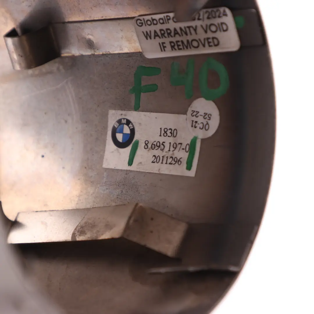 Exhaust Tip BMW F40 M135iX X2 F39 M35iX Tailpipe Muffler Pipe Grey to with Part number 8695197 Exhaust Tip BMW F40 M135iX X2 F39 M35iX Tailpipe Muffler Pipe Grey - SKU 8695197 - Part number 8695197