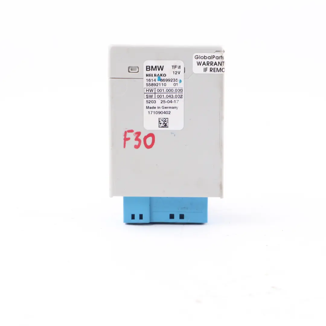 Module de pompe carburant Unité contrôle ECU pour BMW F30 à propos du numéro de pièce 8699235 BMW F30 Module de pompe carburant Unité contrôle ECU - SKU 8699235 - Numéro de pièce 8699235