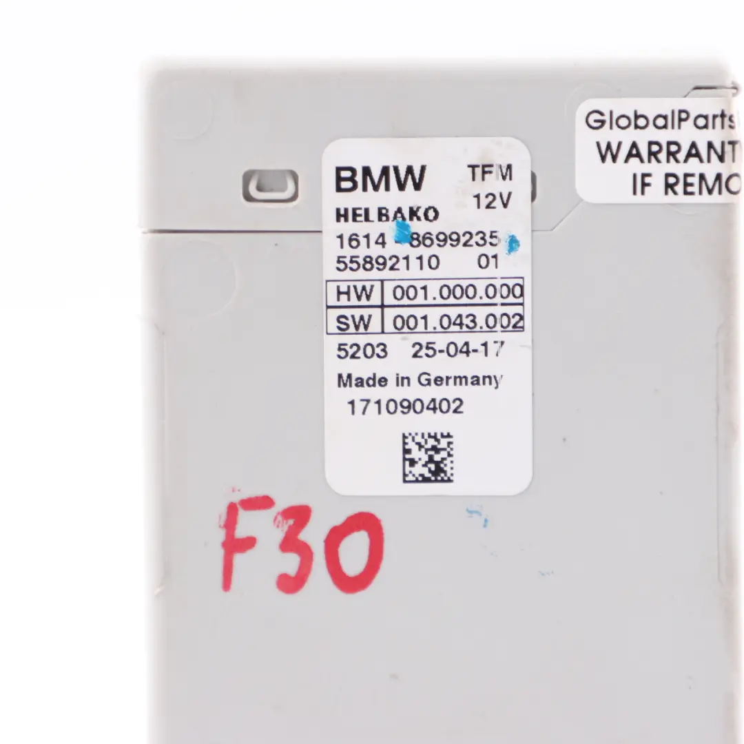 BMW F30 Fuel Pump Module Fuel Pump Control Unit ECU - SKU 8699235 - Part number 8699235