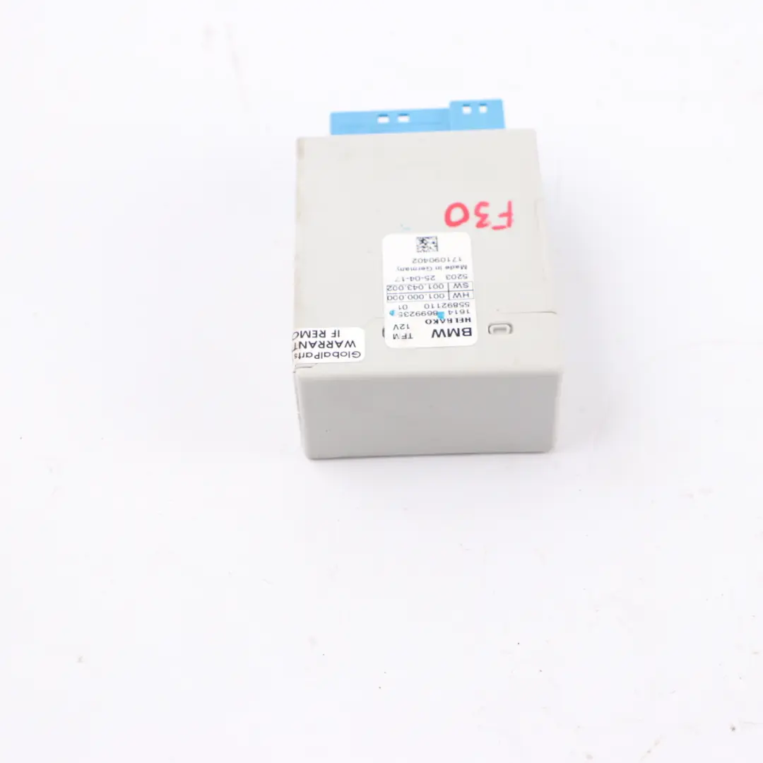 Kraftstoff Pumpen Modul Kraftstoffpumpensteuergerät ECU für BMW F30 mit Teilenummer 8699235 BMW F30 Kraftstoff Pumpen Modul Kraftstoffpumpensteuergerät ECU - SKU 8699235 - Teilenummer 8699235