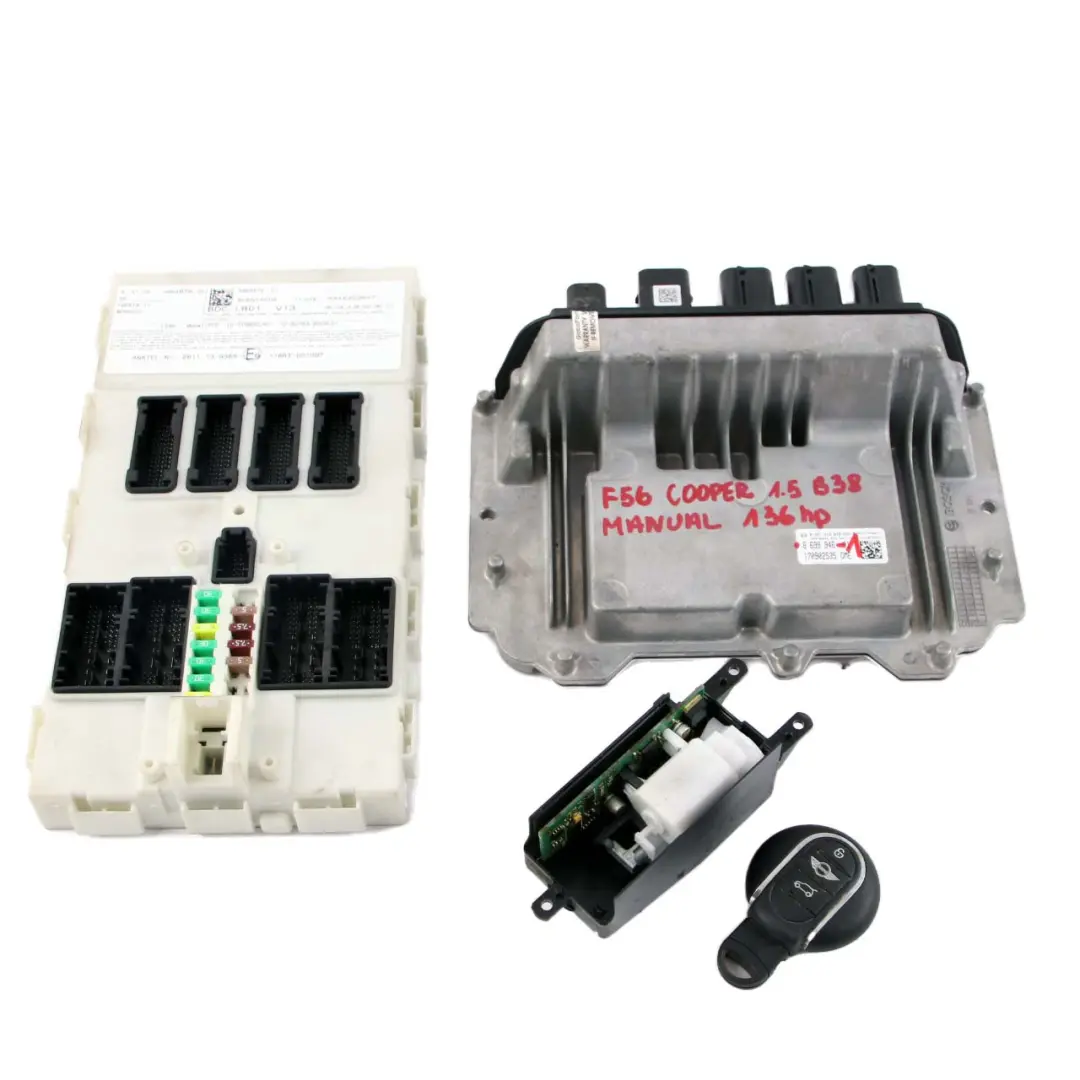 Mini Cooper F56 B38 1.5 136HP Petrol Engine ECU Kit DME BDC + Key + Lock - SKU 8699946-1 - Part number 8699946
