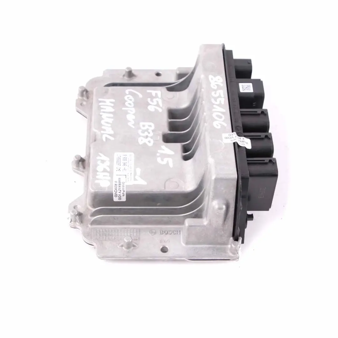 B38 1.5 136HP Petrol Engine Control ECU DME to Mini Cooper F56 with Part number 8699946 Mini Cooper F56 B38 1.5 136HP Petrol Engine Control ECU DME - SKU 8699946 - Part number 8699946