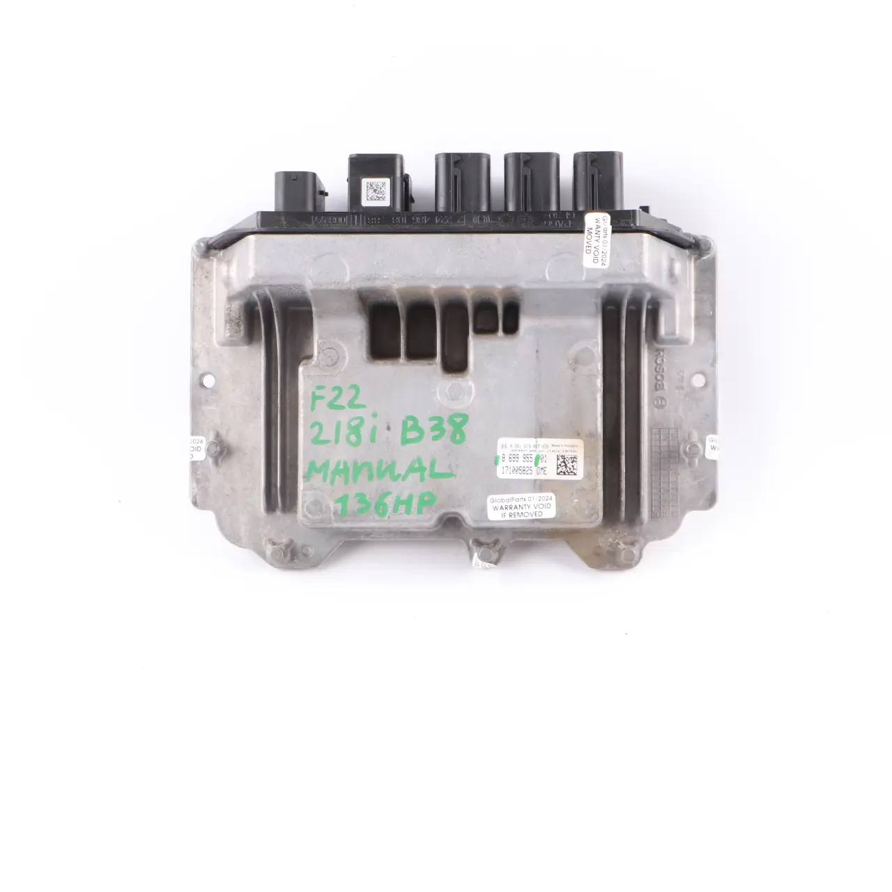 Unidad Control Motor BMW F20 F21 F22 118I 218I B38 136HP ECU DME 8699955 Manual