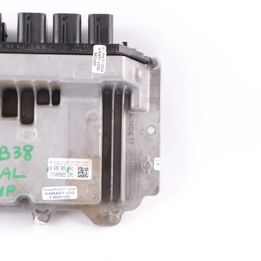 Control Unit BMW F20 F21 F22 118i 218i B38 136HP ECU DME Manual Engine - SKU 8699955 - Part number 8699955