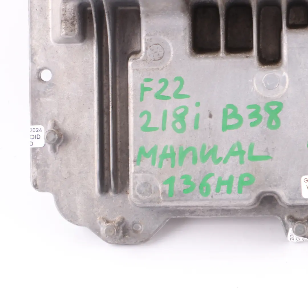 Control Unit BMW F20 F21 F22 118i 218i B38 136HP ECU DME Manual Engine - SKU 8699955 - Part number 8699955