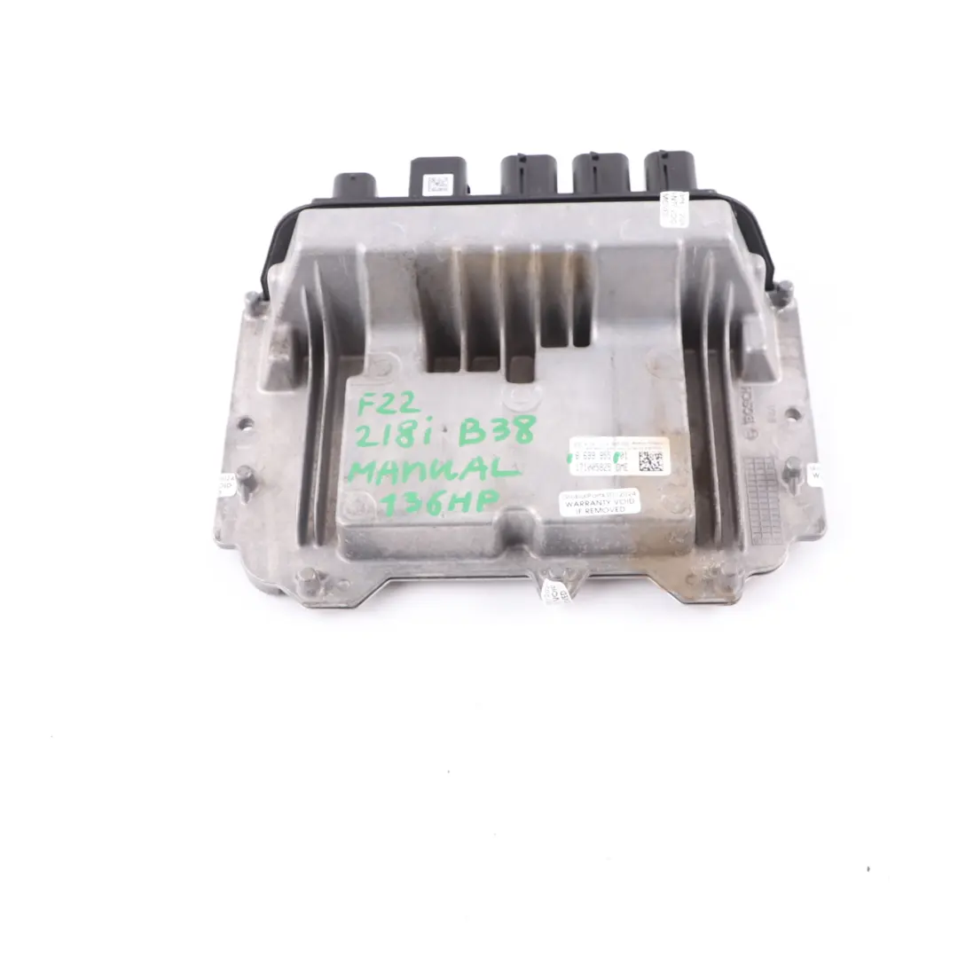  Unidad Control Motor BMW F20 F21 F22 118I 218I B38 136HP ECU DME Manual - SKU 8699955 - Número de pieza 8699955