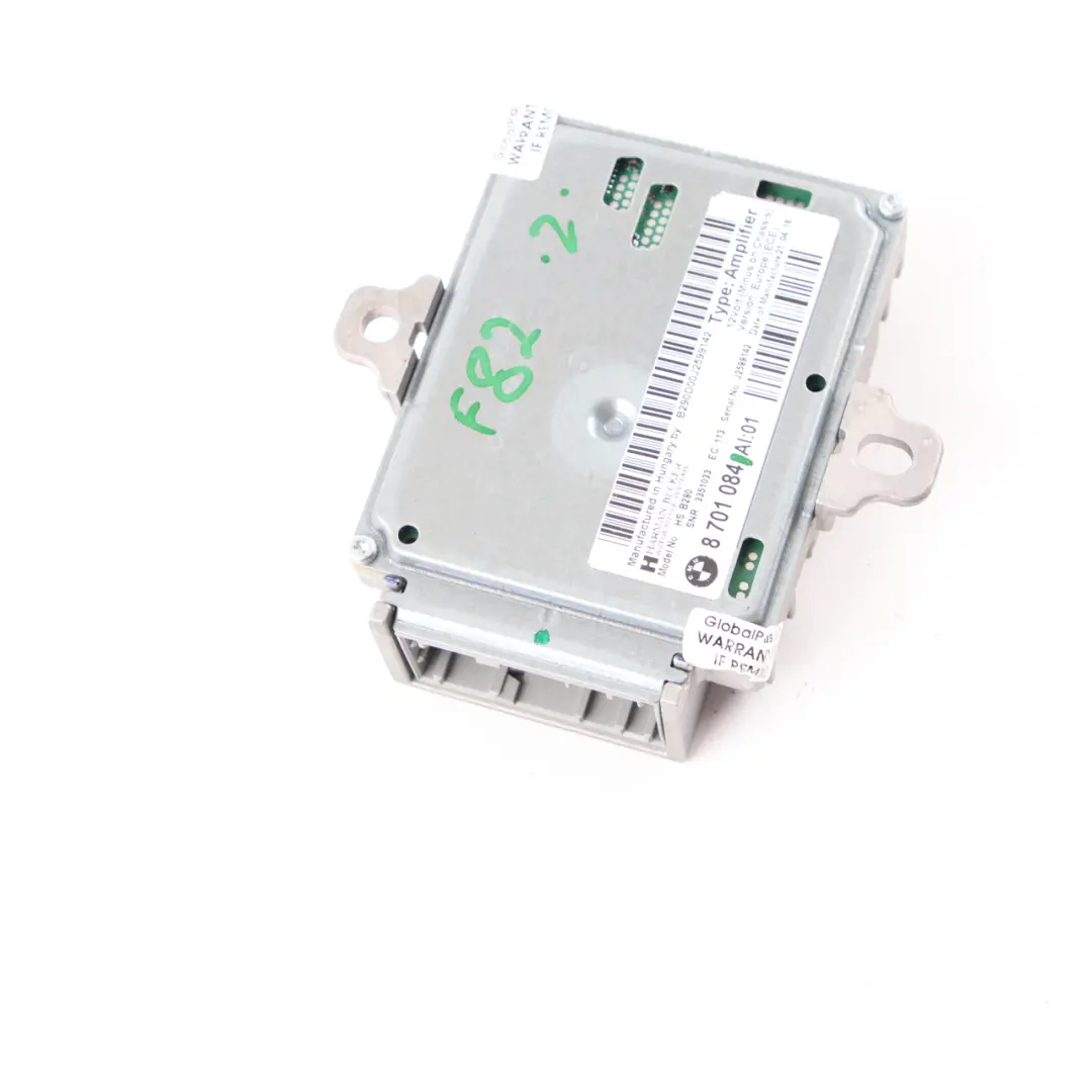 Control Unit Module Active Sound Design Amplifier to BMW F80 M3 F82 M4 with Part number 8701084 BMW F80 M3 F82 M4 Control Unit Module Active Sound Design Amplifier - SKU 8701084 - Part number 8701084