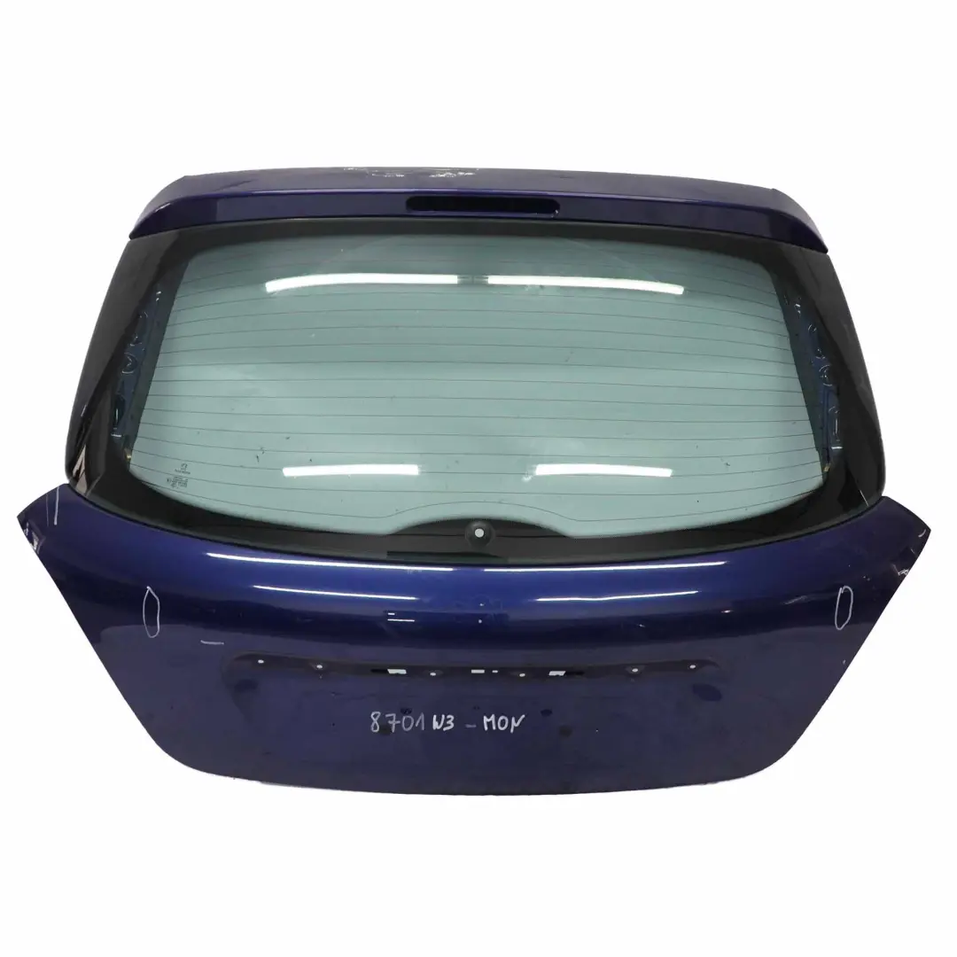  Trunk Lid Peugeot 207 Hatchback Boot Lid Tailgate Panel Montebello Blue - KPL - SKU 8701W3-MON - Part number 8701W3