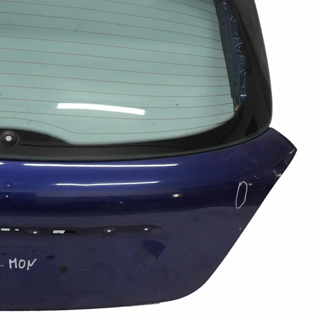 Trunk Lid Peugeot 207 Hatchback Boot Lid Tailgate Panel Montebello Blue - KPL to with Part number 8701W3 Trunk Lid Peugeot 207 Hatchback Boot Lid Tailgate Panel Montebello Blue - KPL - SKU 8701W3-MON - Part number 8701W3