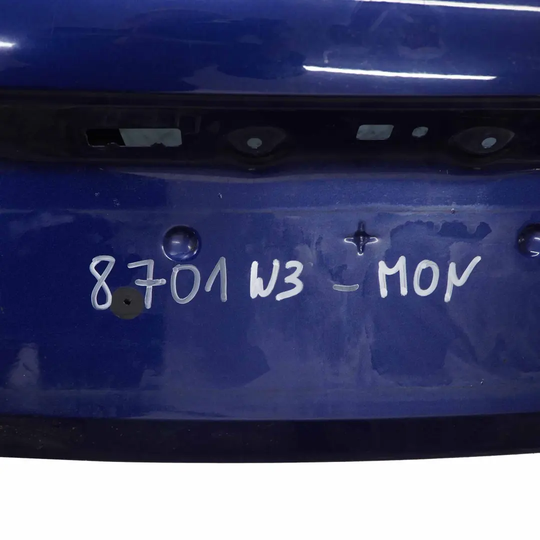  Trunk Lid Peugeot 207 Hatchback Boot Lid Tailgate Panel Montebello Blue - KPL - SKU 8701W3-MON - Part number 8701W3