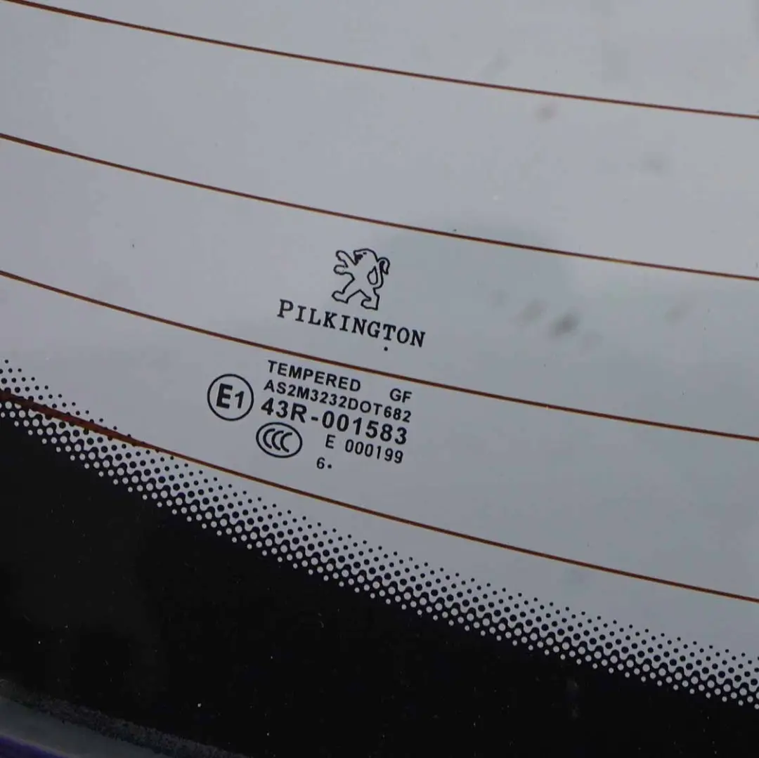  Trunk Lid Peugeot 207 Hatchback Boot Lid Tailgate Panel Montebello Blue - KPL - SKU 8701W3-MON - Part number 8701W3