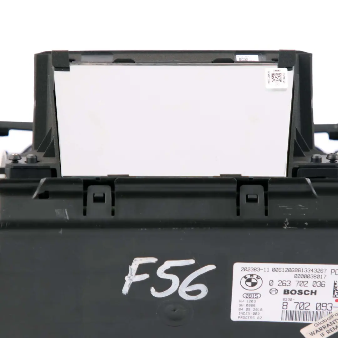 Head-Up Display Hud Mini Cooper F54 F55 F56 F57 Projekt Dash Screen für mit Teilenummer 8702093 Head-Up Display Hud Mini Cooper F54 F55 F56 F57 Projekt Dash Screen - SKU 8702093-1 - Teilenummer 8702093