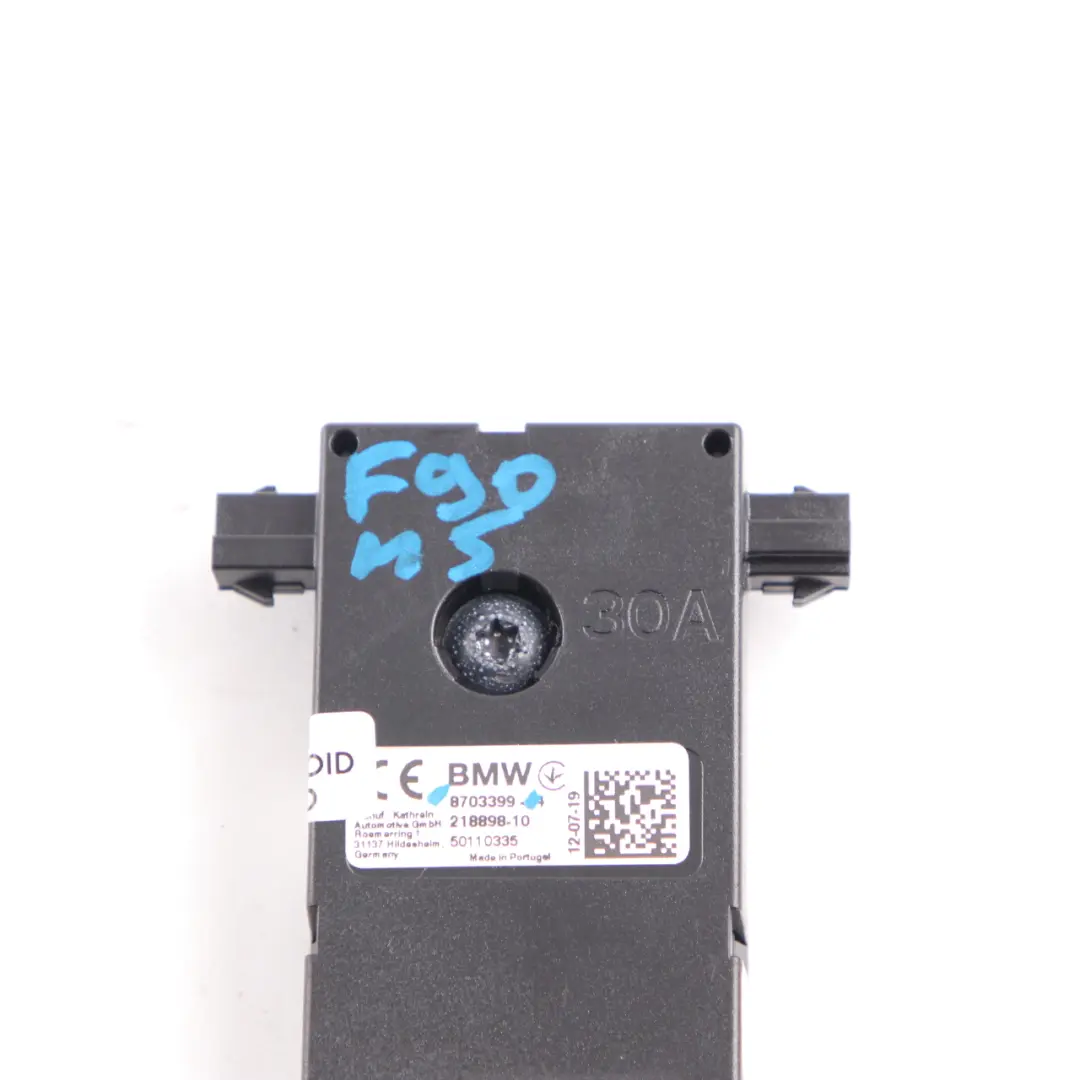 Antena Amplificador Diversity para BMW G30 F90 M5 con número de pieza 8703399 BMW G30 F90 M5 Antena Amplificador Diversity - SKU 8703399 - Número de pieza 8703399