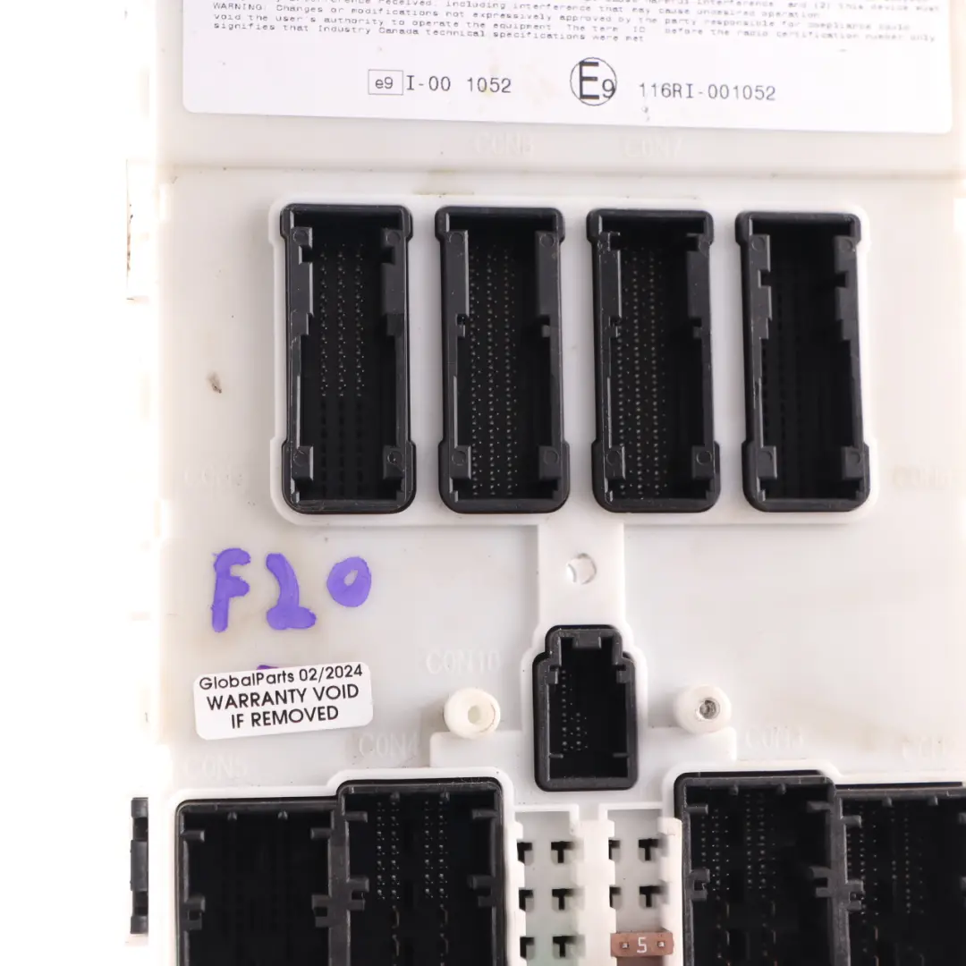 Unità modulo controllo corpo FEM per BMW F20 F21 F22 con numero di parte 8707679 BMW F20 F21 F22 Unità modulo controllo corpo FEM - SKU 8707679 - Numero di parte 8707679
