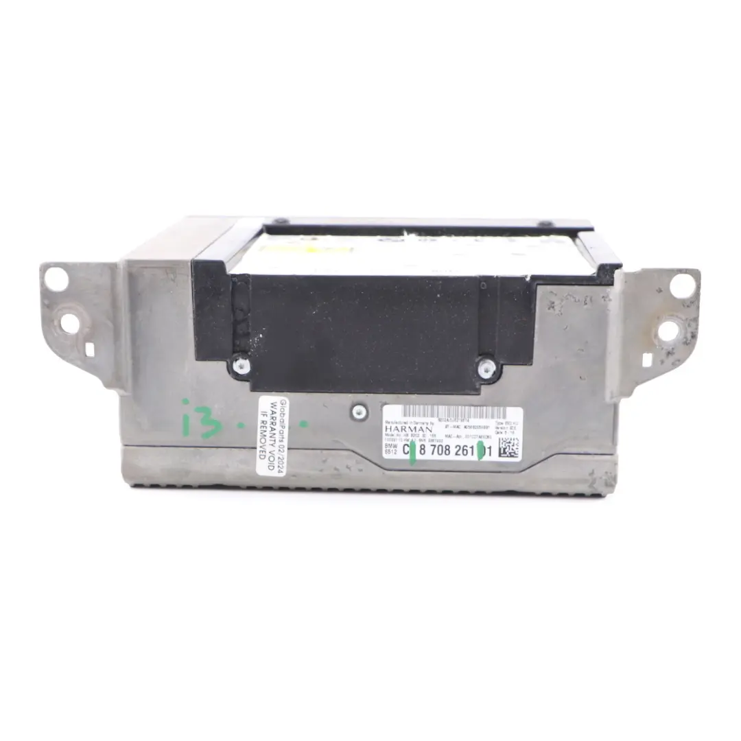 Head Unit BMW i3 I01 LCI Mini F54 F60 Sat Nav DAB High Control Module to with Part number 8708261 Head Unit BMW i3 I01 LCI Mini F54 F60 Sat Nav DAB High Control Module - SKU 8708261 - Part number 8708261